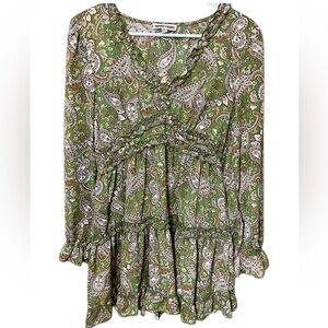 Inspired Hearts EUC Floral boho style dress. Size Large.